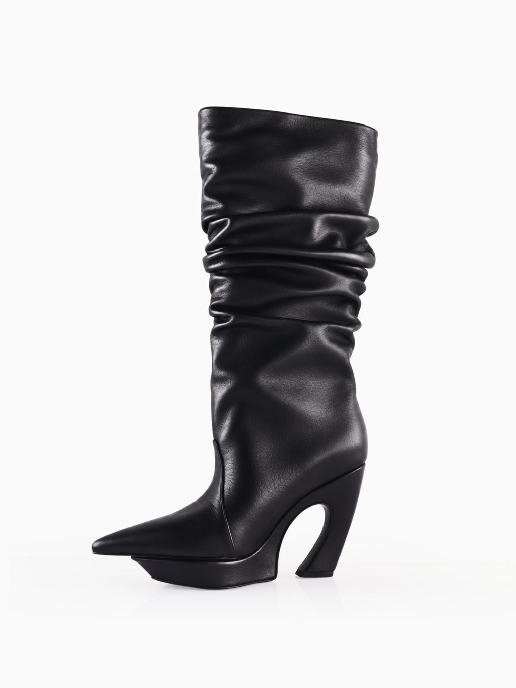 RUCHED CURVE BOOT