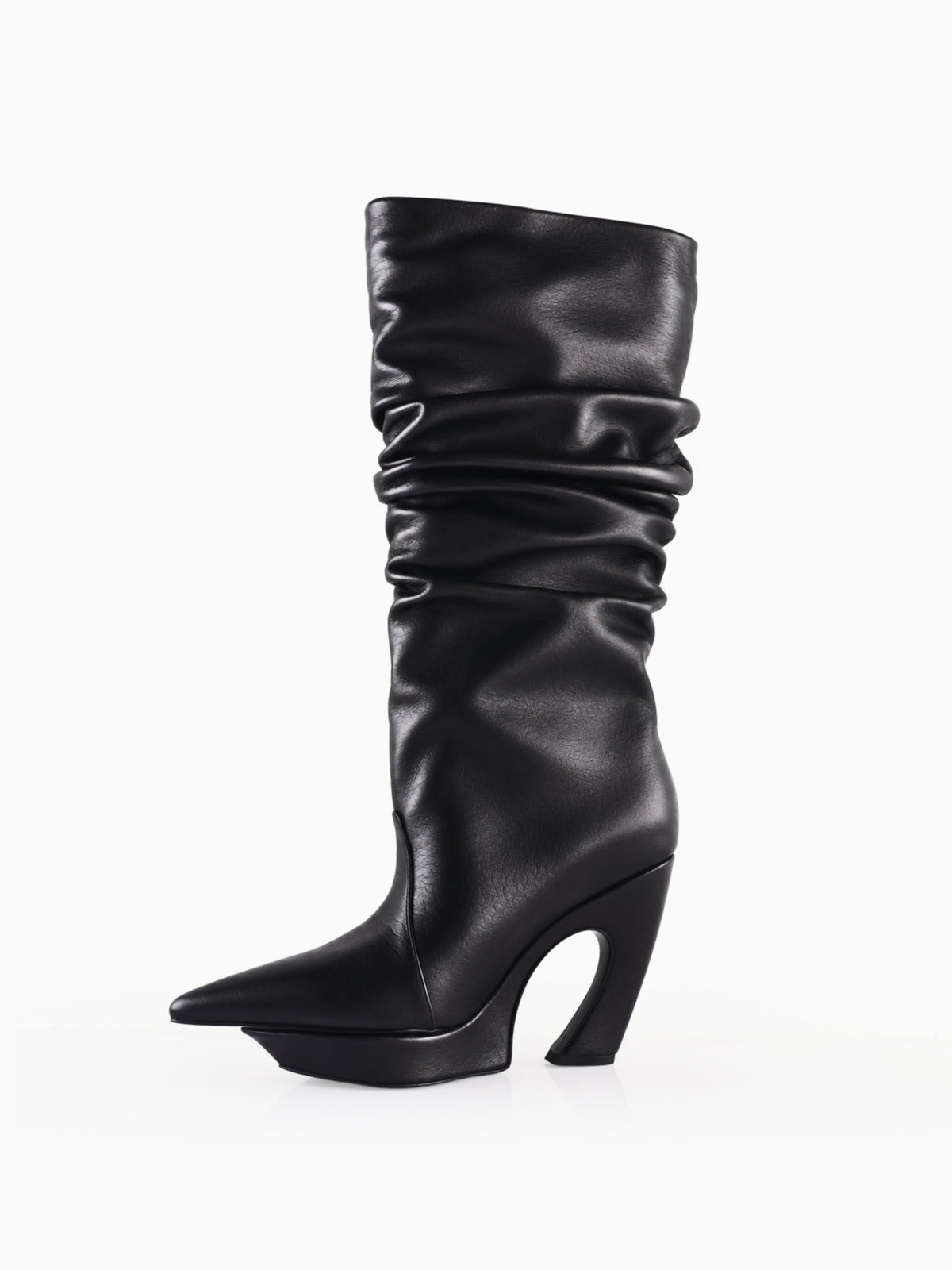 RUCHED CURVE BOOT
