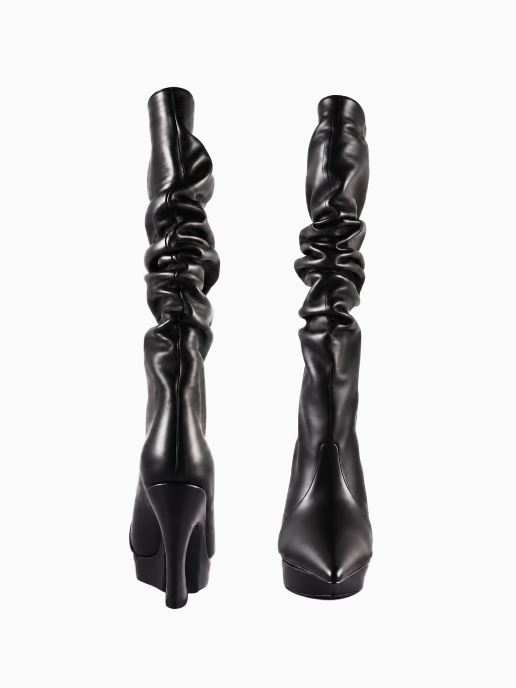 RUCHED CURVE BOOT