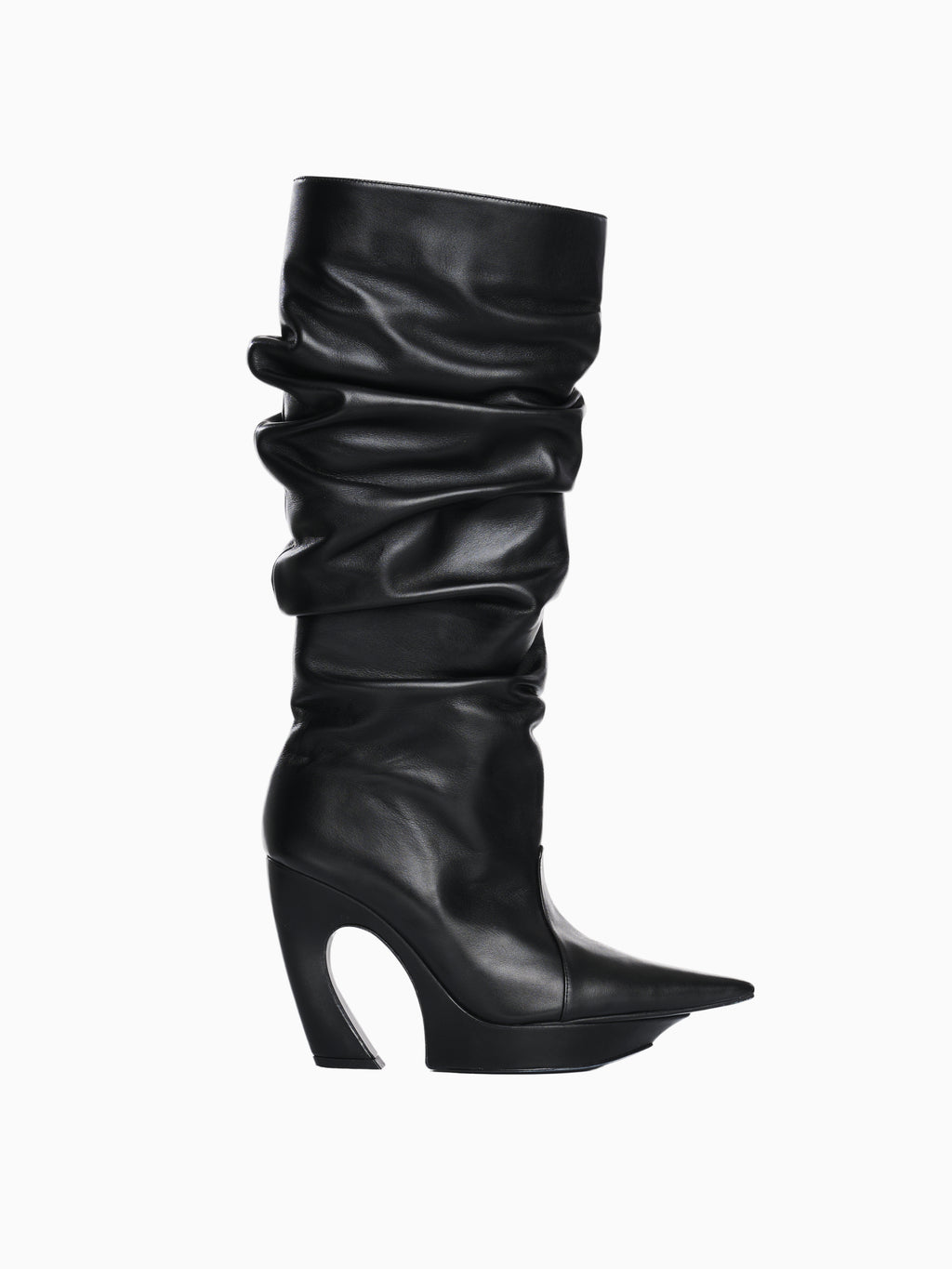 RUCHED CURVE BOOT