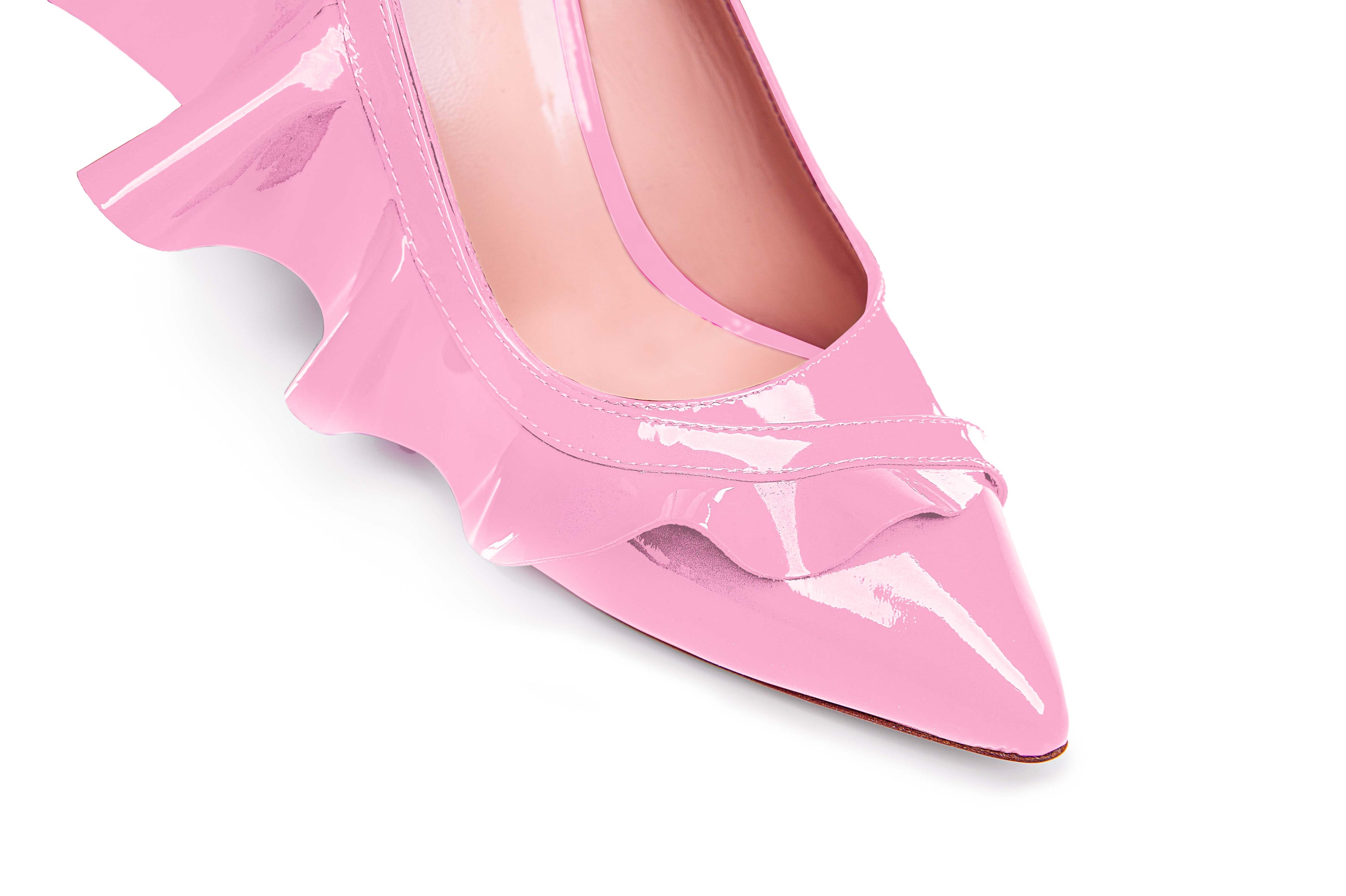 pink dress pumps FSJ Women Elegant High Platform Buckle Ankle Strap Pumps Pointed Closed Toe Stiletto High Heel Sexy Party Wedding Dress Shoes Size 12 Pink